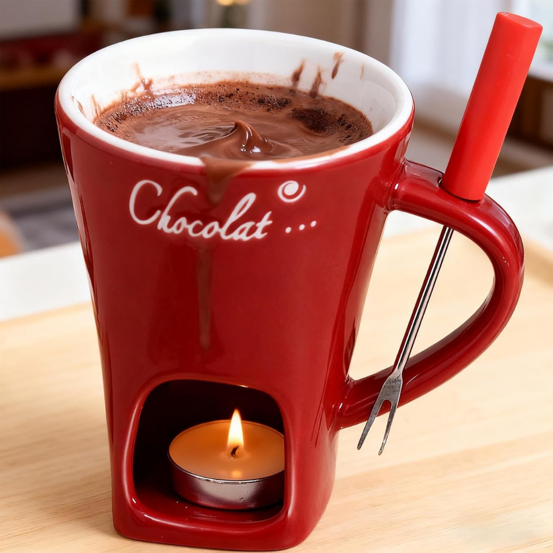 Mini-Fondue para Derretir Chocolate